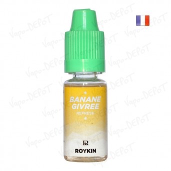 ROYKIN REFRESH e-liquide banane givrée ROYKIN REFRESH e-liquide banane givrée