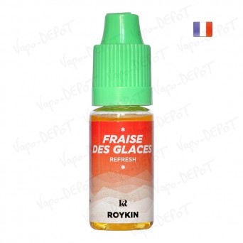 ROYKIN REFRESH e-liquide fraise des glaces ROYKIN REFRESH e-liquide fraise des glaces