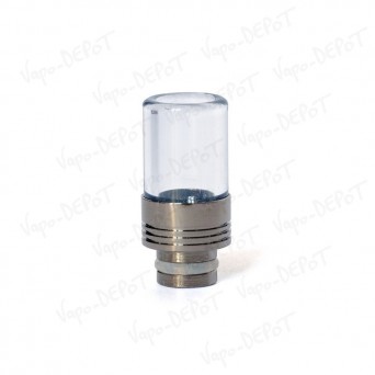 Drip-Tip droit en verre Pyrex Drip-Tip droit en verre Pyrex
