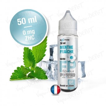 Flavour Power Menthe Fraîche 50/50 50 ML ZHC Flavour Power Menthe Fraîche 50/50 50 ML ZHC