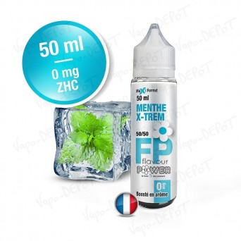 Flavour Power Menthe X-Trem 50/50 50 ML ZHC Flavour Power Menthe X-Trem 50/50 50 ML ZHC