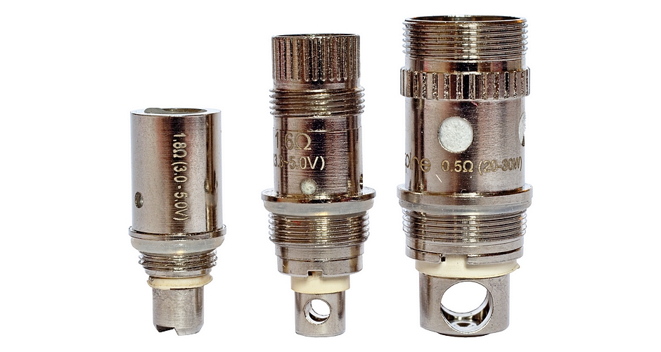 Dimensions comparées des résistances ASPIRE : ET et CE5, NAUTILUS, ATLANTIS Dimensions comparées des résistances ASPIRE : ET et CE5, NAUTILUS, ATLANTIS