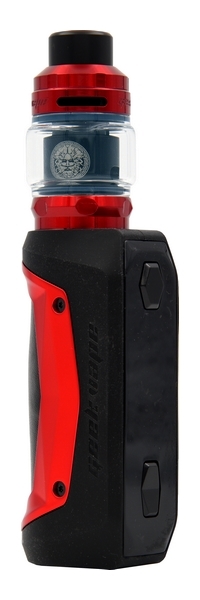 Clearomiseur GeekVape Zeus SubOhm installé sur batterie GeekVape Aegis Solo