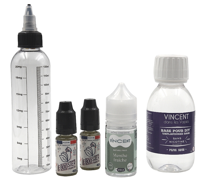 Les ingrédients DIY pour faire son e-liquide