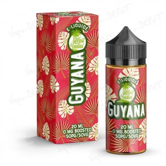 E-liquide WEST INDIES GUYANA 20 ml E-liquide WEST INDIES GUYANA 20 ml