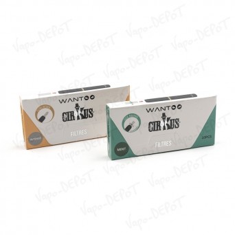 Filtres WANTOO Cirkus (boite de 10) Filtres WANTOO Cirkus (boite de 10)