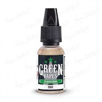 ❤️ E-liquide Green Vapes 555