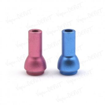 Drip-tip aluminium couleur pour clearomiseur Kanger T2