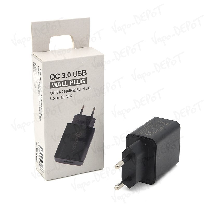 Adaptateur Secteur / USB 3 Ampères QUALCOMM - Vapo-DEPOT
