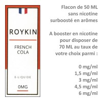 Roykin French Cola grand flacon 50-70 ML