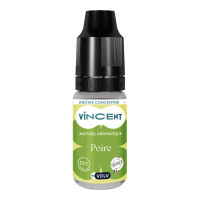 Arôme naturel VINCENT Poire 10 ML