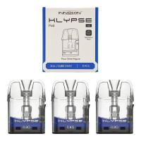 3 cartouches V2 pour pod Innokin KLYPSE / PRO / PLUS