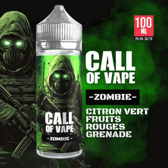 Call of Vape ZOMBIE by Cloud Vapor - 100-120 ML