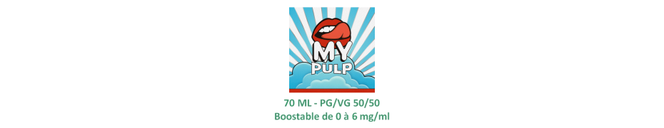 My PULP 50-70 ML (15 €)